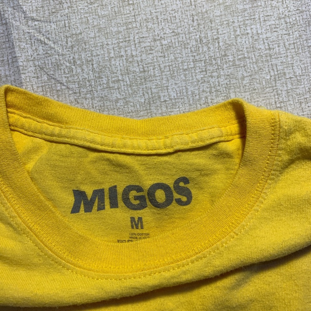 Migos Yellow “Culture” T-Shirt - Picture 4 of 4